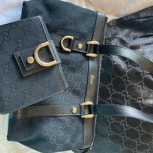 Gucci Small Tote And Wallet